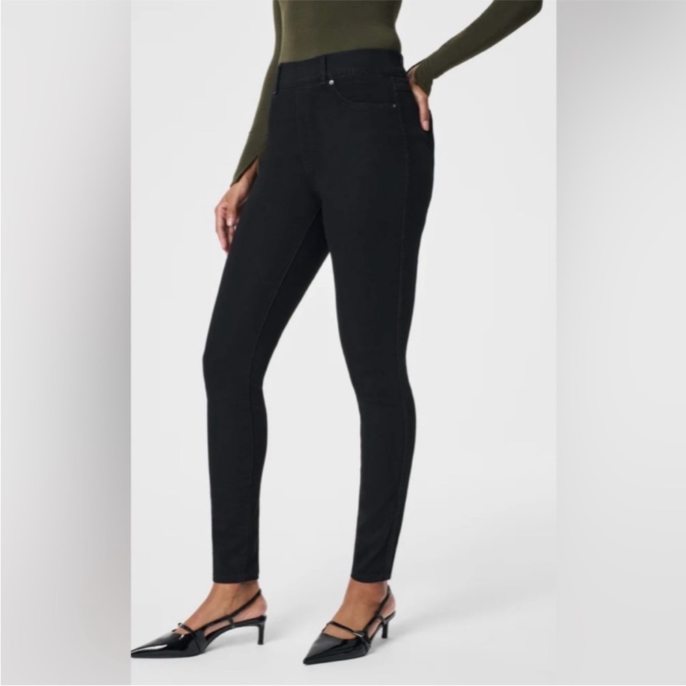 SPANX Jet Black Skinny Jeans